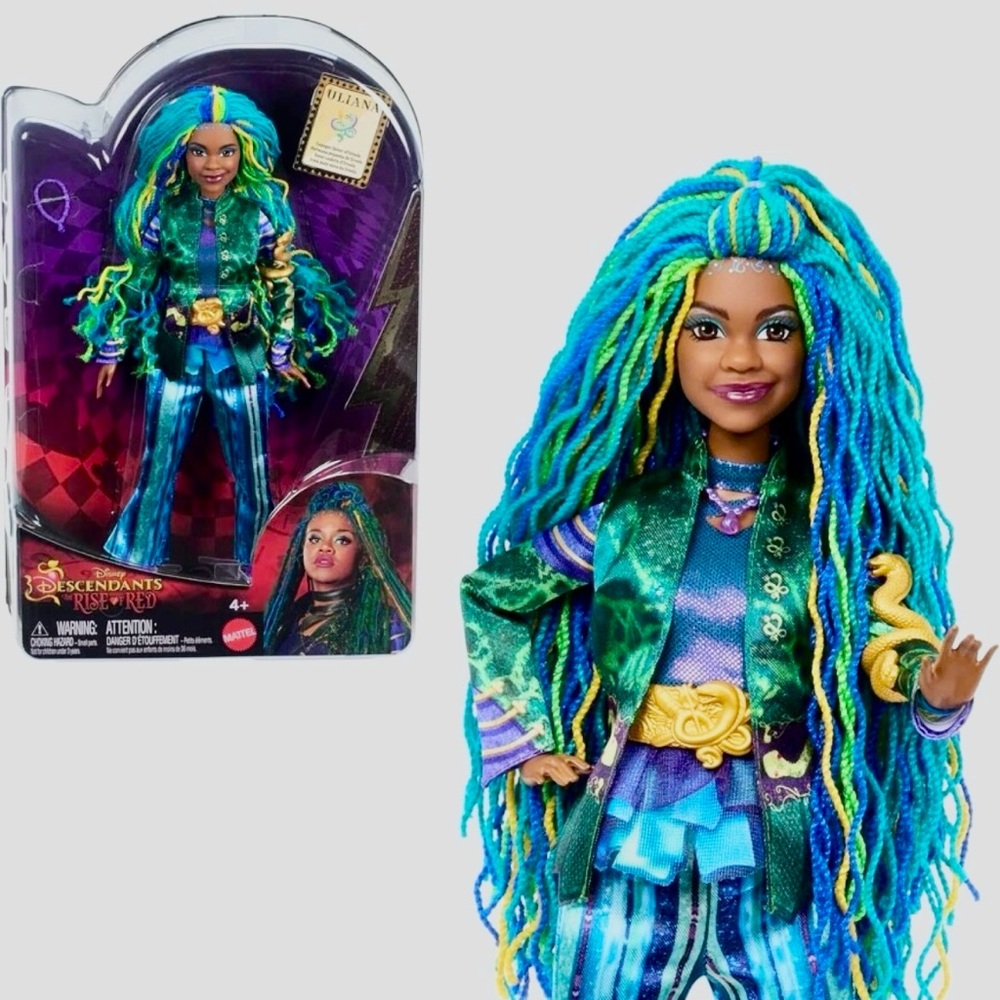Disney Descendants Uliana Doll with Purple and Blue Outfit